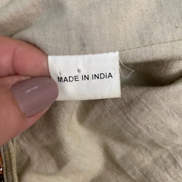 Chan Luu Beaded Boho bucket Bag 100% Cotton - Picture 11 of 16